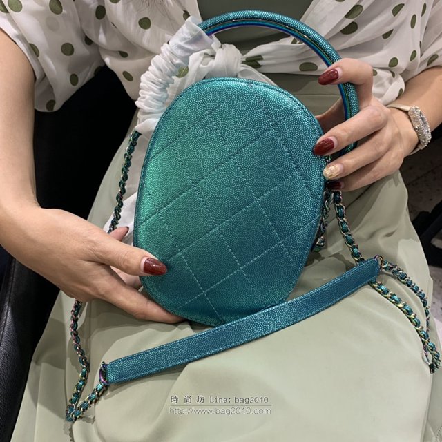 Chanel女包 A0765# 香奈兒2019最新爆款 紐約系列 早秋相機包 恐龍蛋包 Chanel單肩斜挎包  djc3251